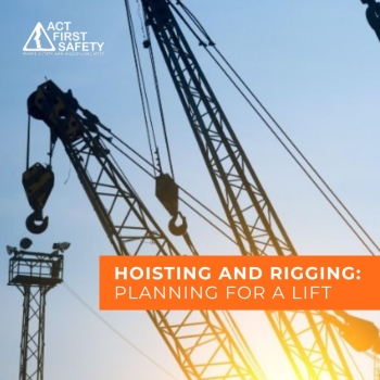 Hoisting and Rigging - Planning for a Lift